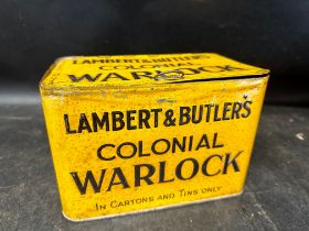 A Lambert & Butler's Colonial Warlock in Cartins and Tins only counter box, issued by Imperial
