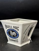 A Royal Doulton advertising breweriana jug for Bull Dog Guinness 'Acknowledged the finest stout in