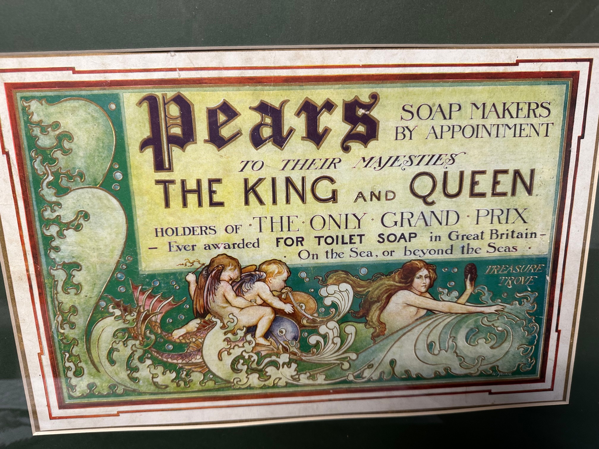 A Pears Soap Makers 'by appointment to The King and Queen' pictorial 'Treasure Trove'