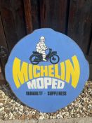 A Michelin Moped Durability - Suppleness hardboard advertising tyre insert, 22 1/4