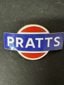 A Pratts enamel cap badge by W O Lewis (Badges) Ltd. of Birmingham, 2 1/2