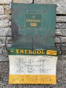 A BP Energol Motor Oil lubrication guide, our vendor bought this from the Colyford Motoring Memories