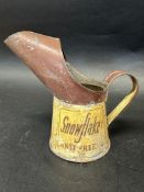 A Snowflake half pint Anti-freeze pourer.