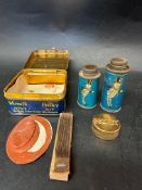 A Werneth Pedley Motor Cycle Repair Kit, unusually with contents .
