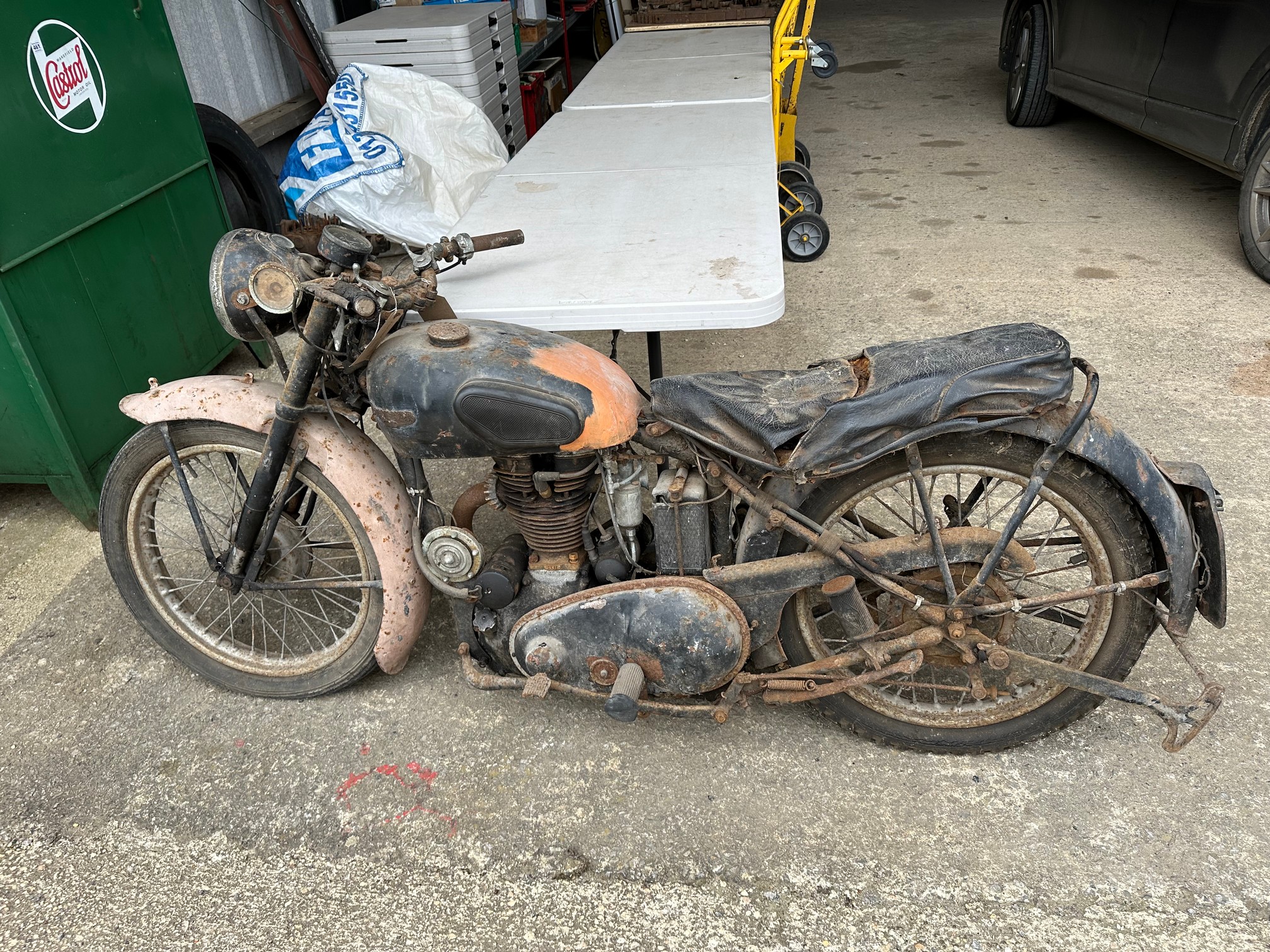 1952 PANTHER MODEL 75 348cc RESTORATION PROJECT - Image 2 of 6