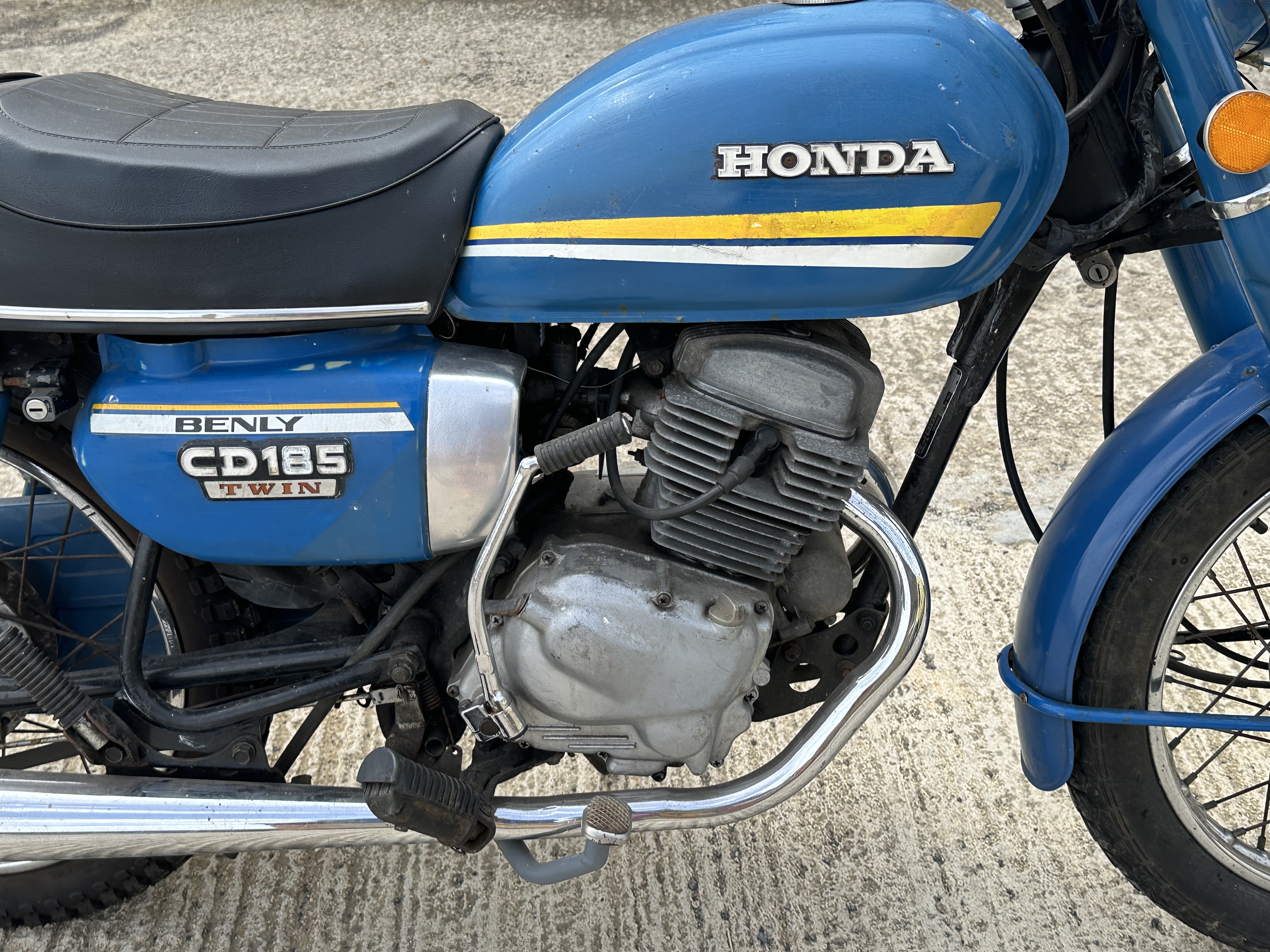 1980 Honda Benly CD185 Twin - Image 7 of 8