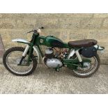 CIRCA 1956/57 DOT SCRAMBLER VILLIERS 250cc 2T TWIN