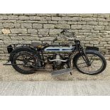 1920 DOUGLAS 4HP 596cc SIDE VALVE FLAT TWIN