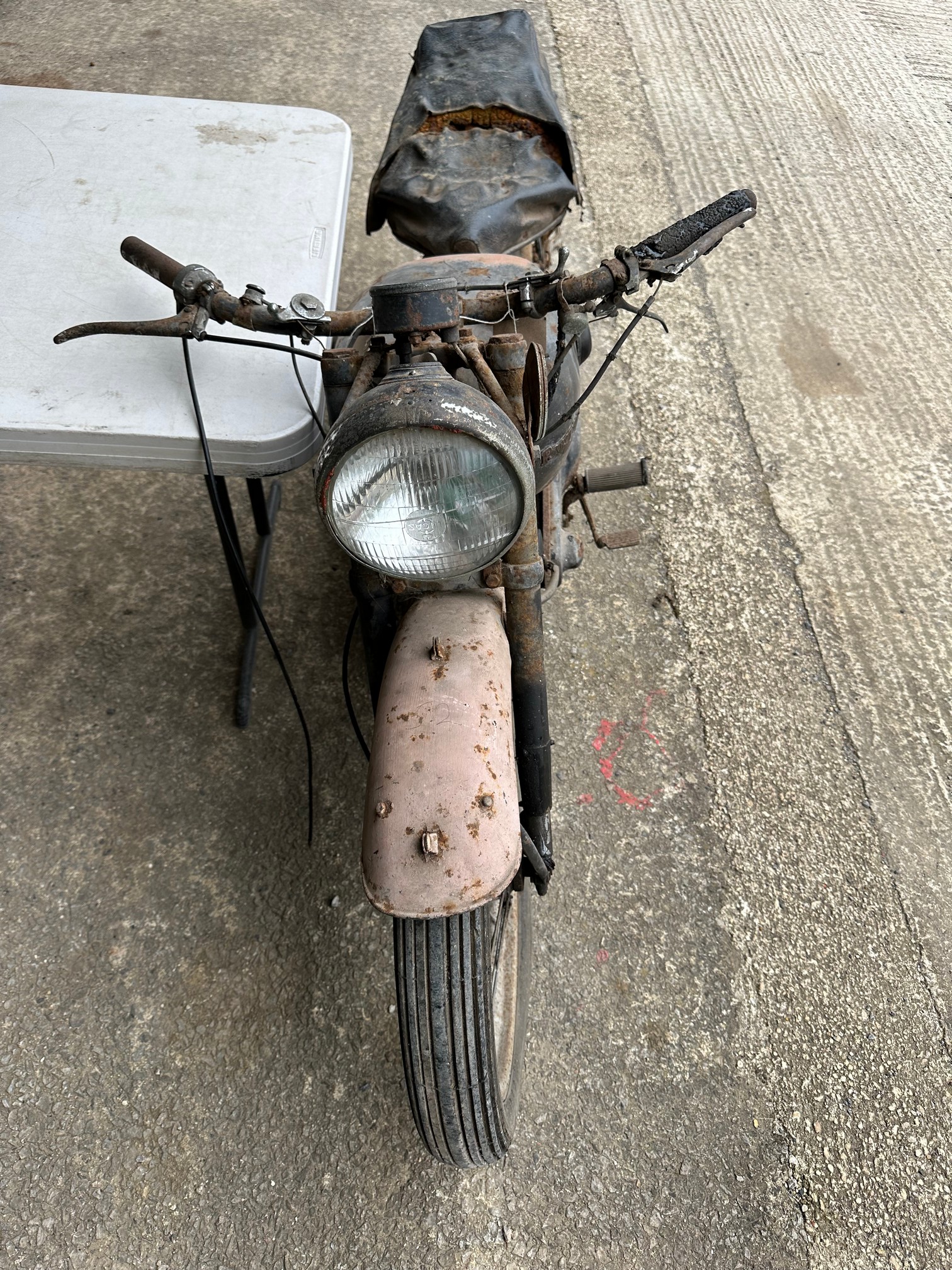 1952 PANTHER MODEL 75 348cc RESTORATION PROJECT - Image 5 of 6