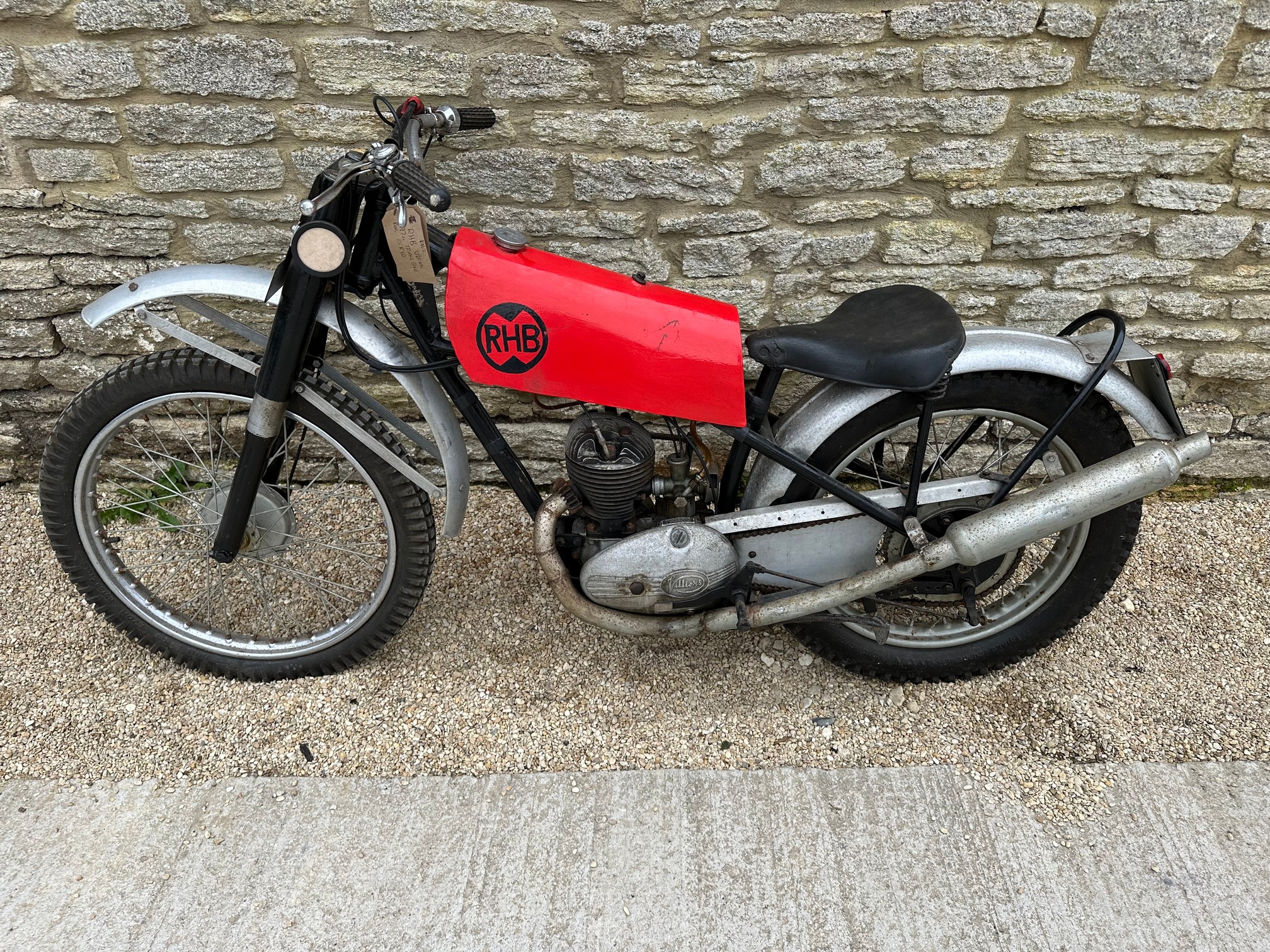 1962 RHB 197cc VILLIERS ENGINED TRIALS BIKE - Image 2 of 4