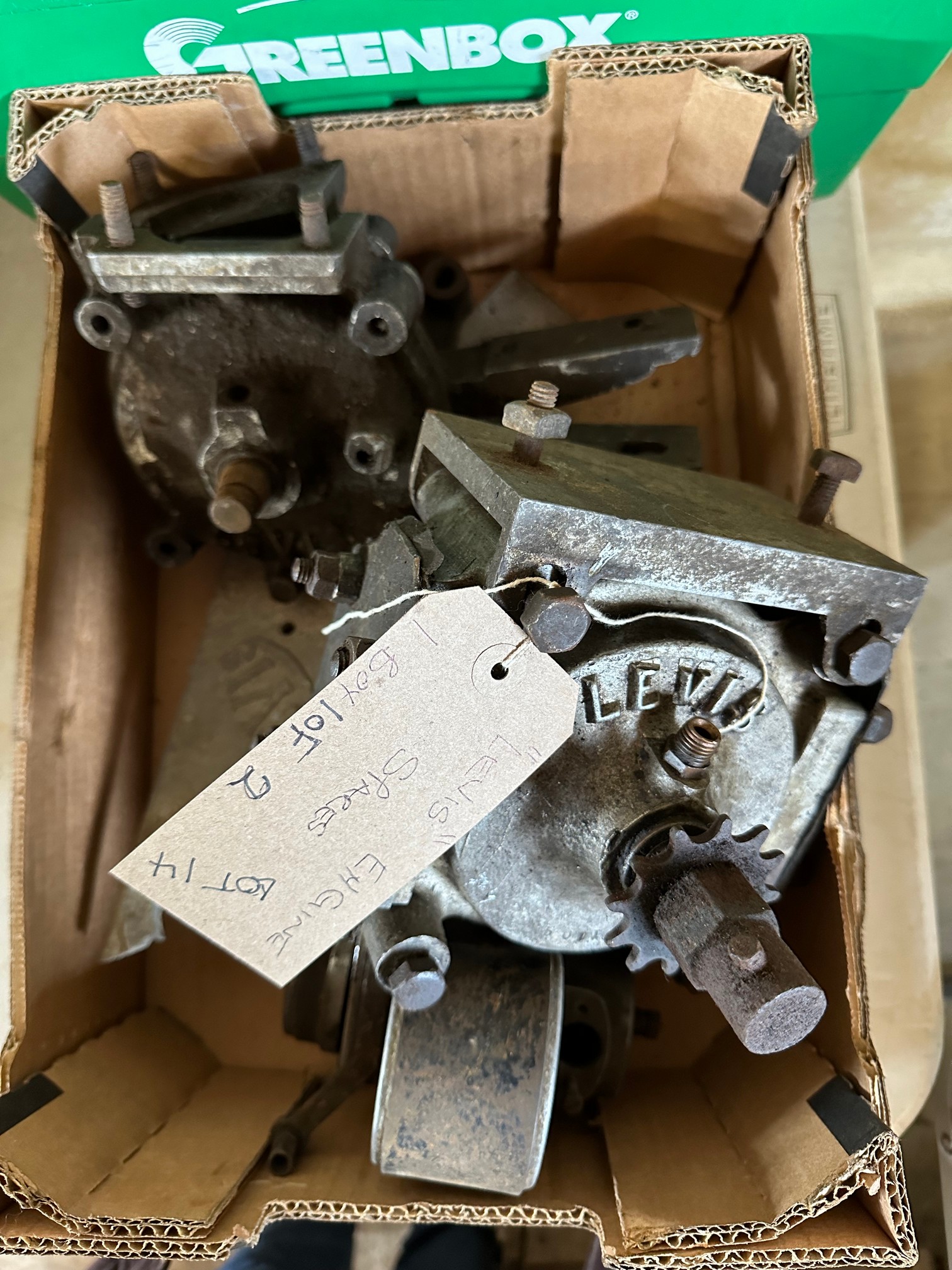 Two boxes of Levis engine spares. - Image 2 of 3