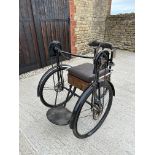 CIRCA 1900s HAND OPERATED DISABILITY TRICYCLE