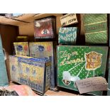 A quantity of new old stock bulbs including a Tiger Lamps tin (with contents), Lucas, Mascott,