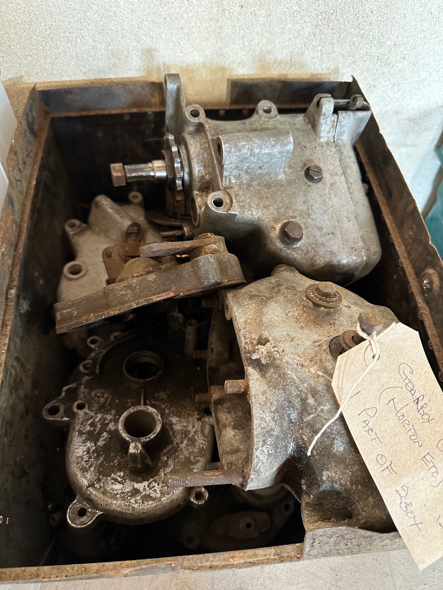 A selection of gearbox cases including Norton (two boxed). - Image 2 of 3