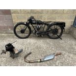1925 AJS 350 SV MODEL E5 2 3/4hp STANDARD SPORTING MODEL FITTED WITH 1927 349cc OHV BIG PORT ENGINE