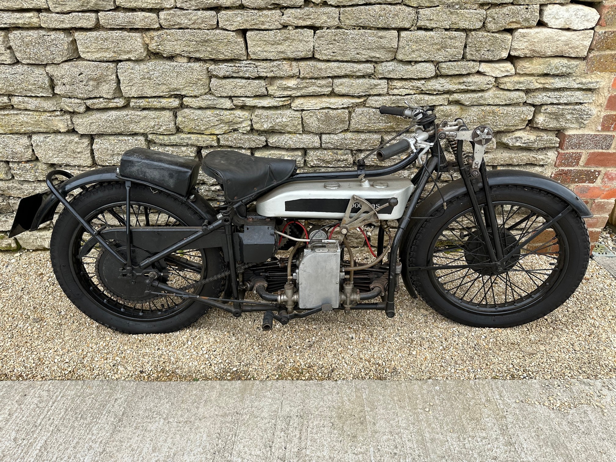 1930 DOUGLAS SW5 500cc SPRINT MOTORBIKE CONVERTED TO ROAD USE - Image 2 of 6