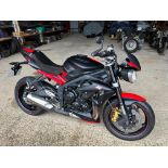 2016 TRIUMPH STREET TRIPLE 675R DARK SPECIAL EDITION No 1 OF 50