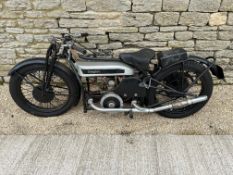 1930 DOUGLAS SW5 500cc SPRINT MOTORBIKE CONVERTED TO ROAD USE