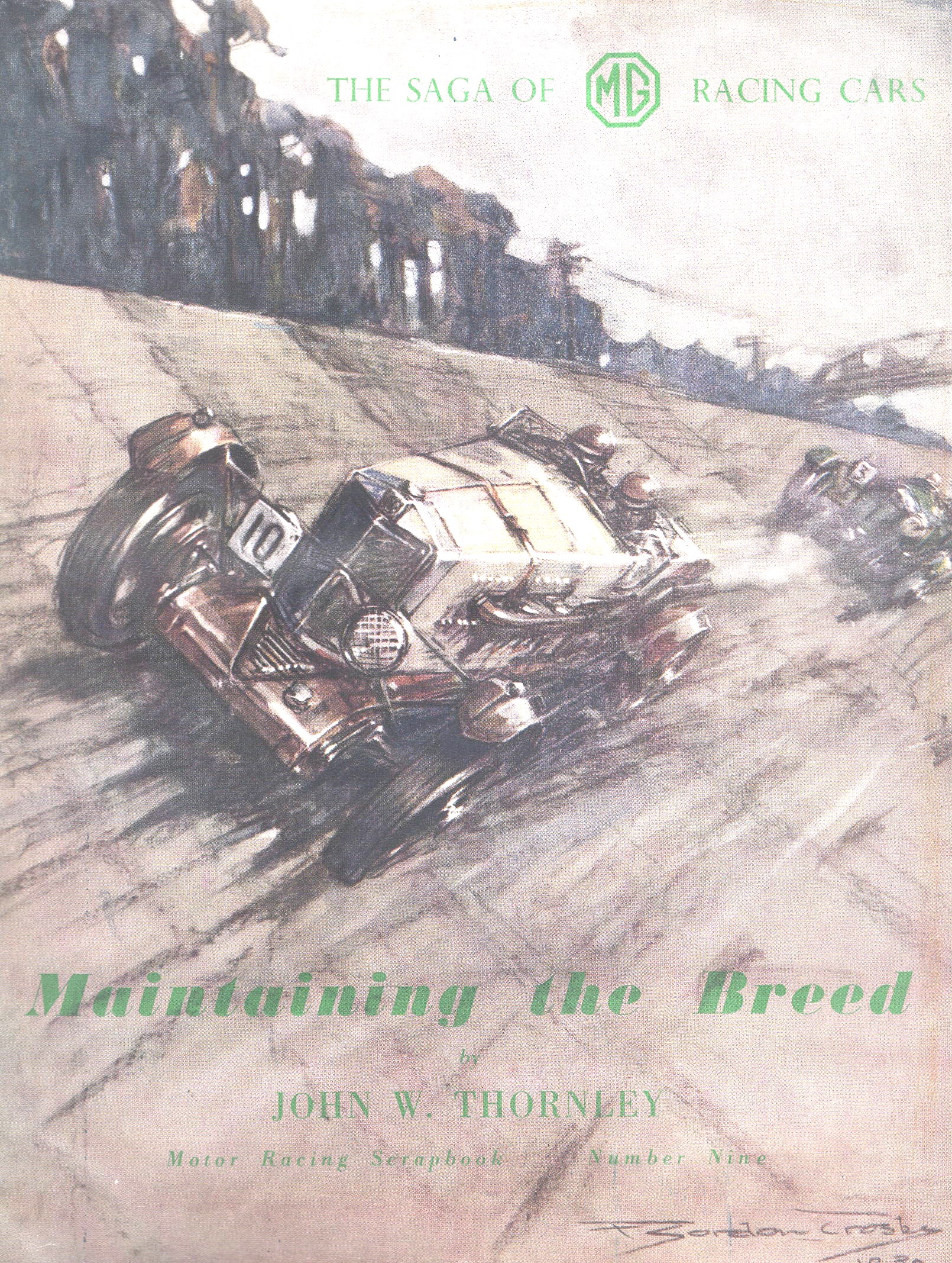 Motor Racing Scrapbooks, five of a series of large 8vo, numbered hardbound volumes of the