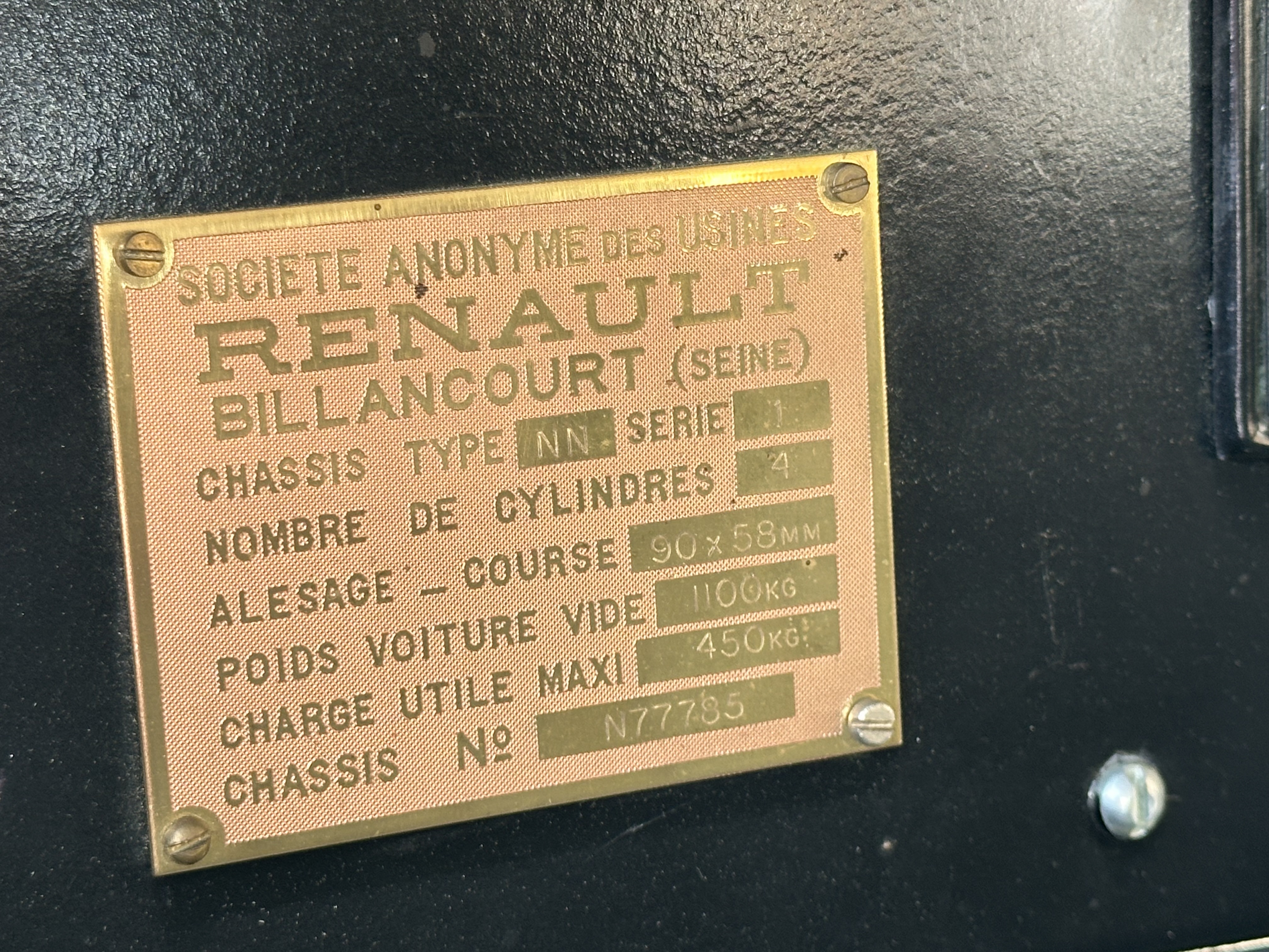 1926 Renault NN Torpedo Commercial - Image 12 of 16