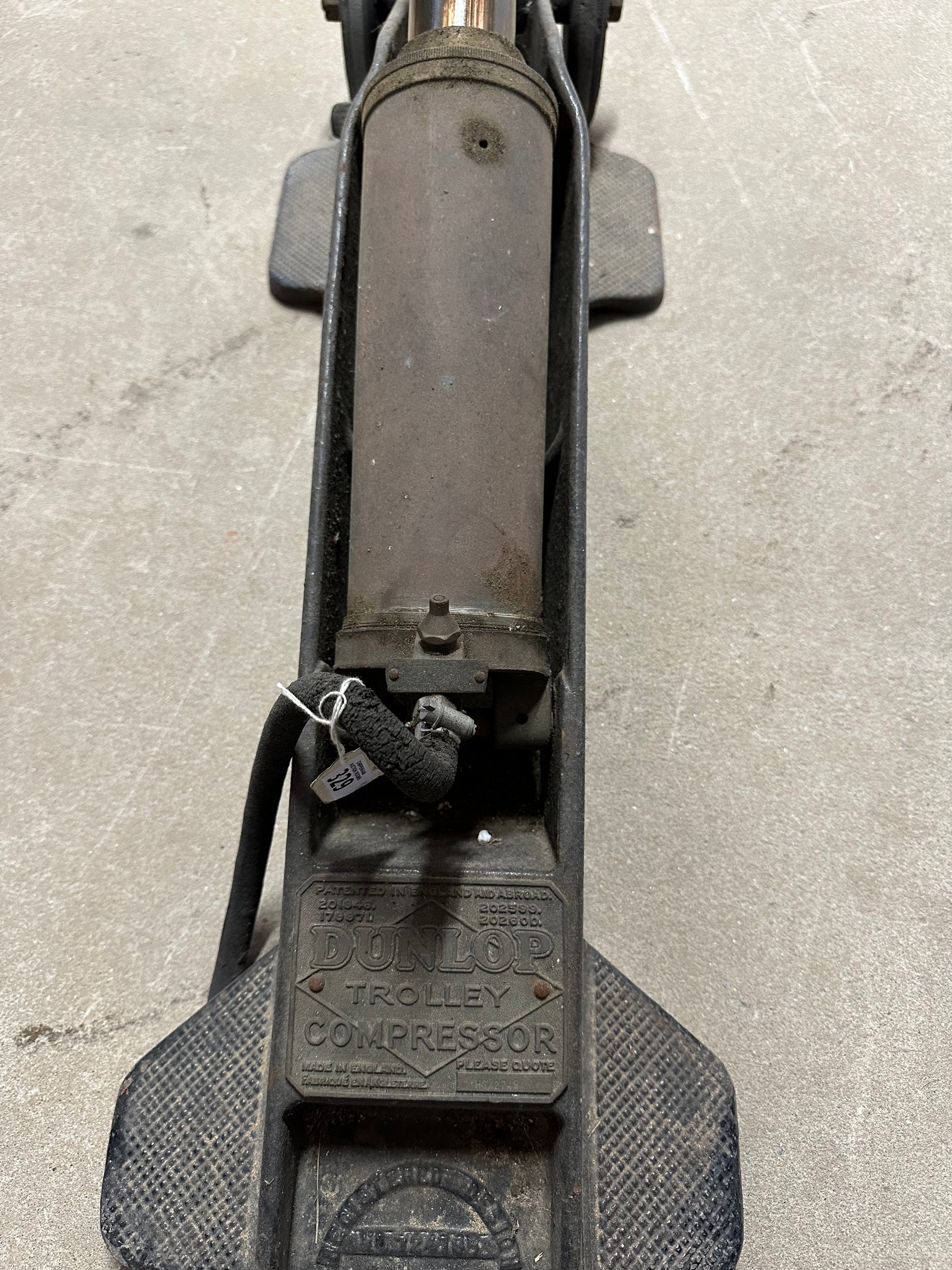 A Dunlop trolley compressor. - Image 2 of 2