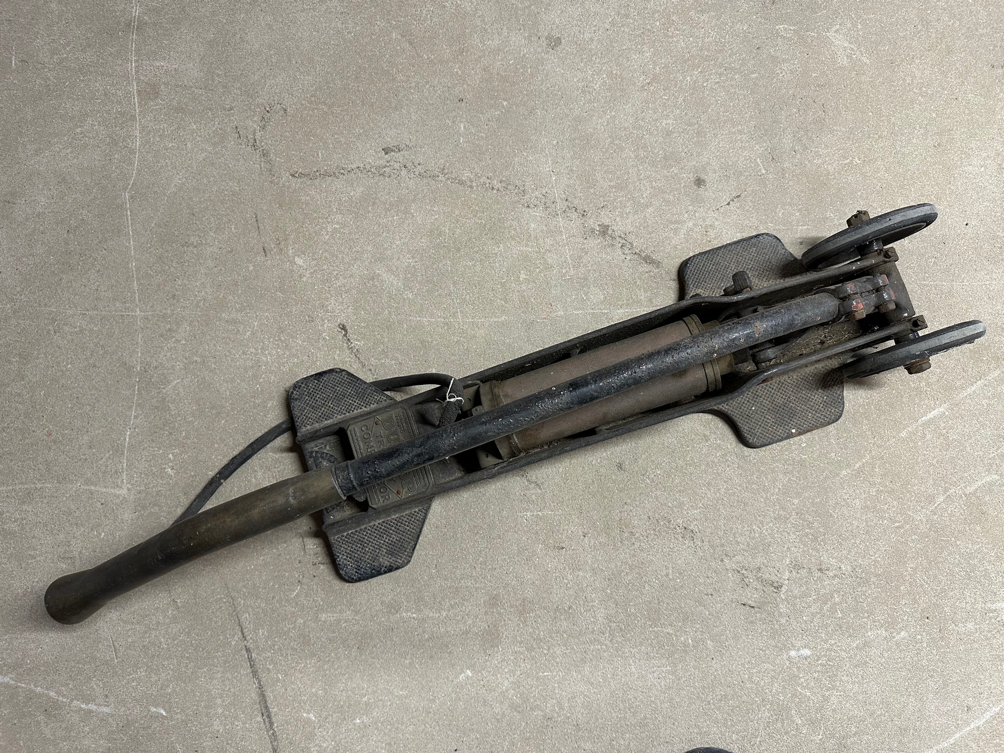 A Dunlop trolley compressor.