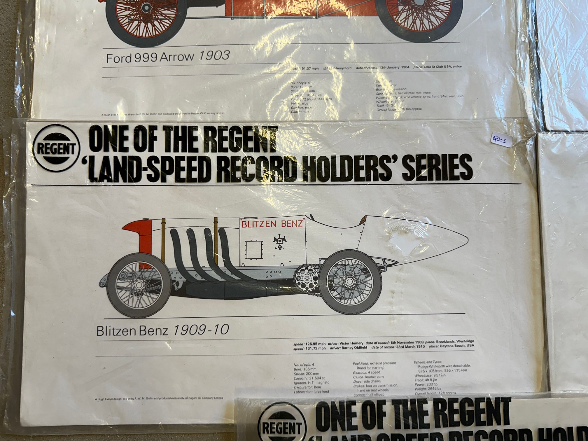 Five Regent branded sets of prints. - Image 3 of 3