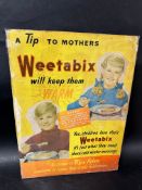 A Weetabix showcard with cinema film reference, 14 1/2 x 19 1/2