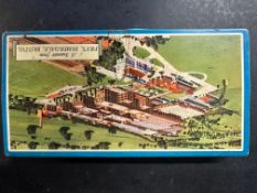 A Fry's Cocoa and Chocolate Manufacturers souvenir tin depicting their Somerdale, Bristol factory.