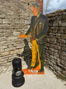 A superb Valor Oil Heaters shop window display stand with No. 525R Valor Heater, display