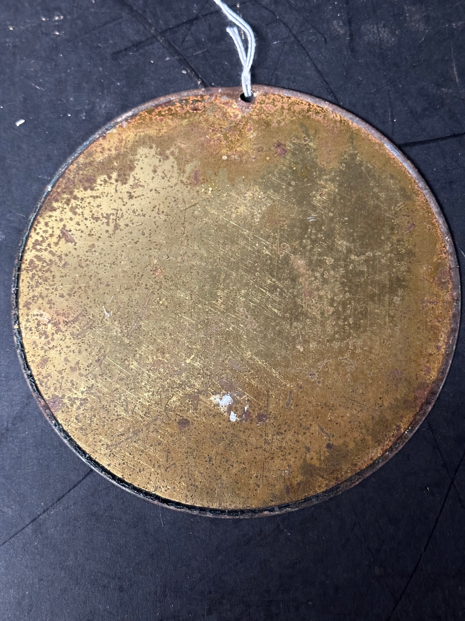 A Player's Please circular advertising sign, 7" diameter. - Image 2 of 2