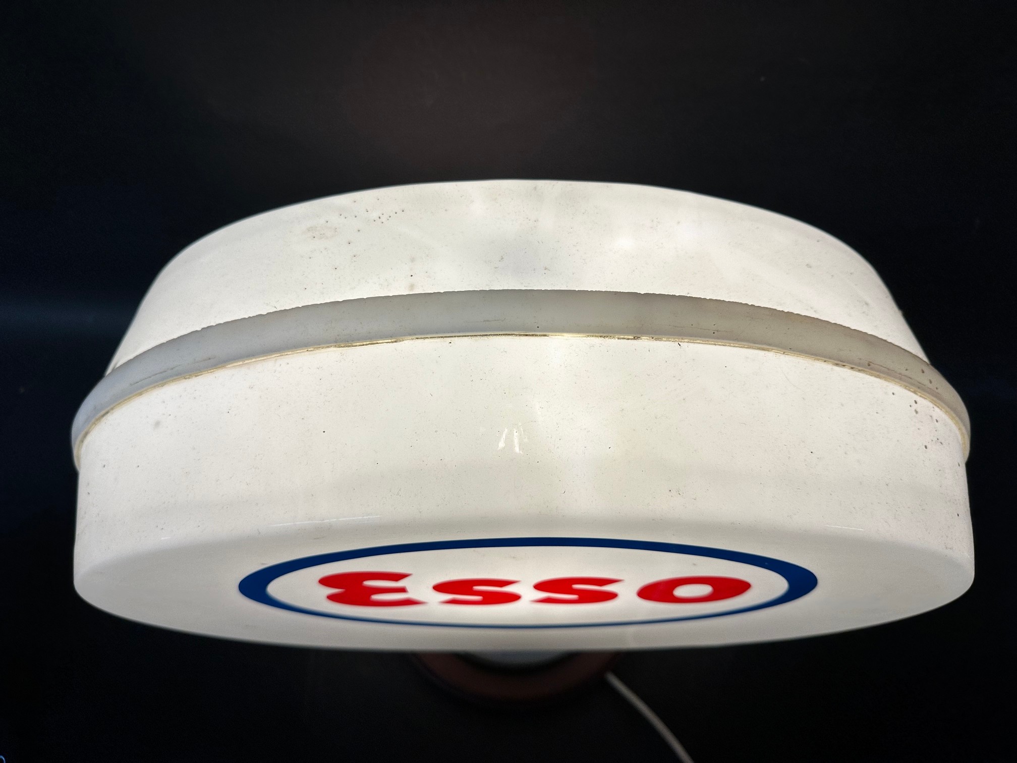 A plastic petrol pump globe for Esso. - Image 2 of 6