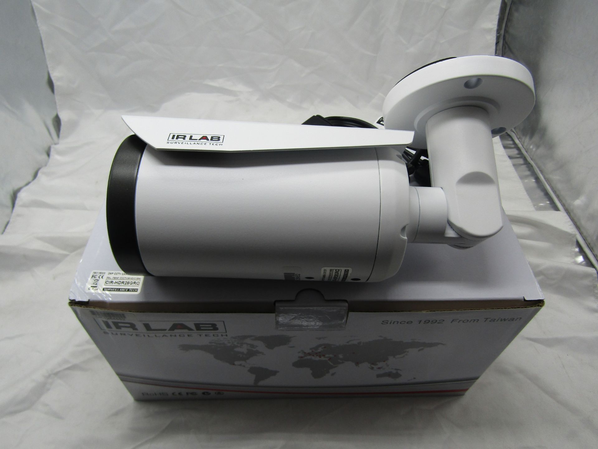 IR LAB 2mp CCTV Camera DC12V. Model: CIR-HDR28GRC - Untested