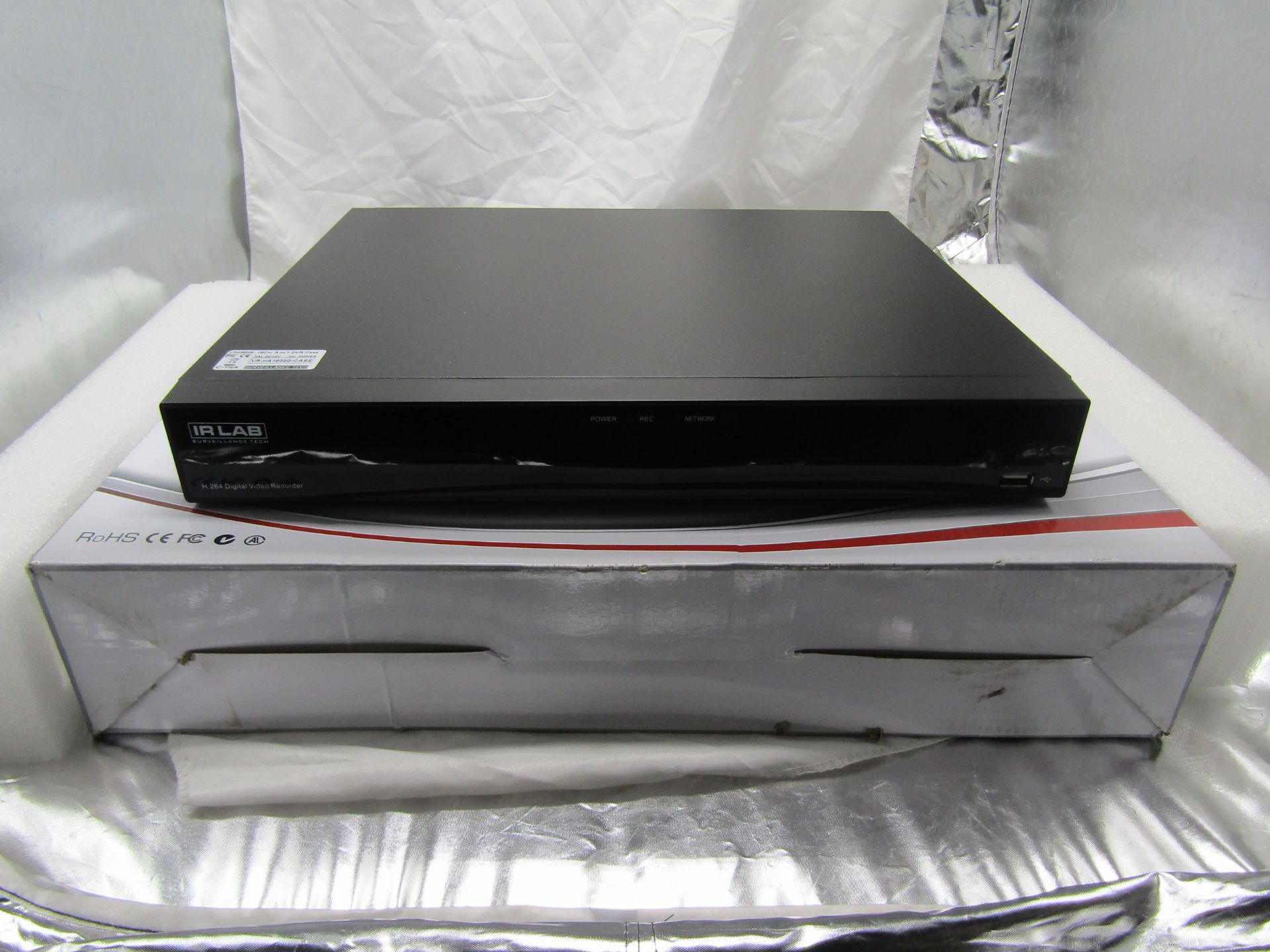 IR LAB 16 Channel 1080p 5 in 1 HD DVR. Model: VR-HA1602G - Untested