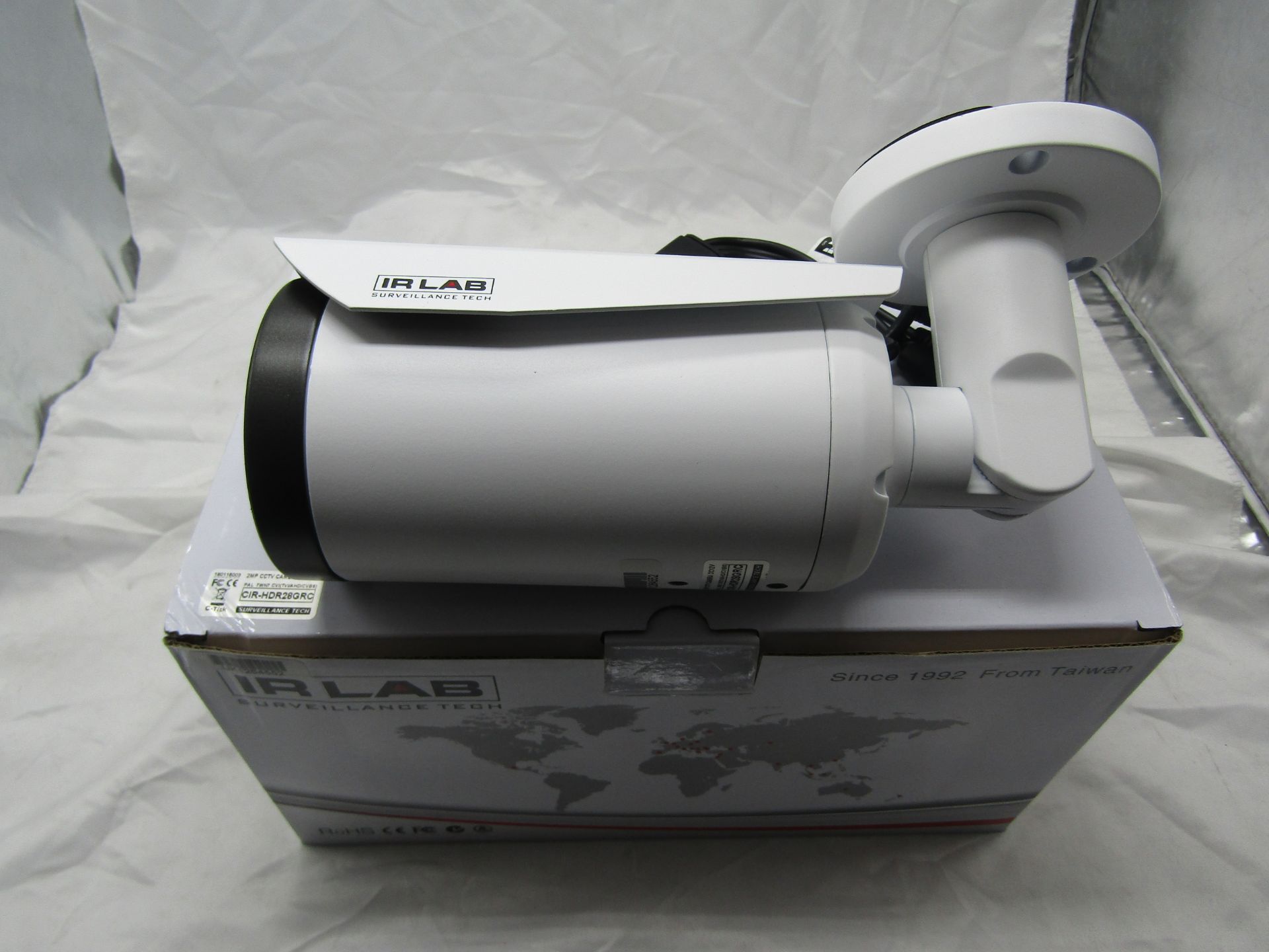 IR LAB 2mp CCTV Camera DC12V. Model: CIR-HDR28GRC - Untested