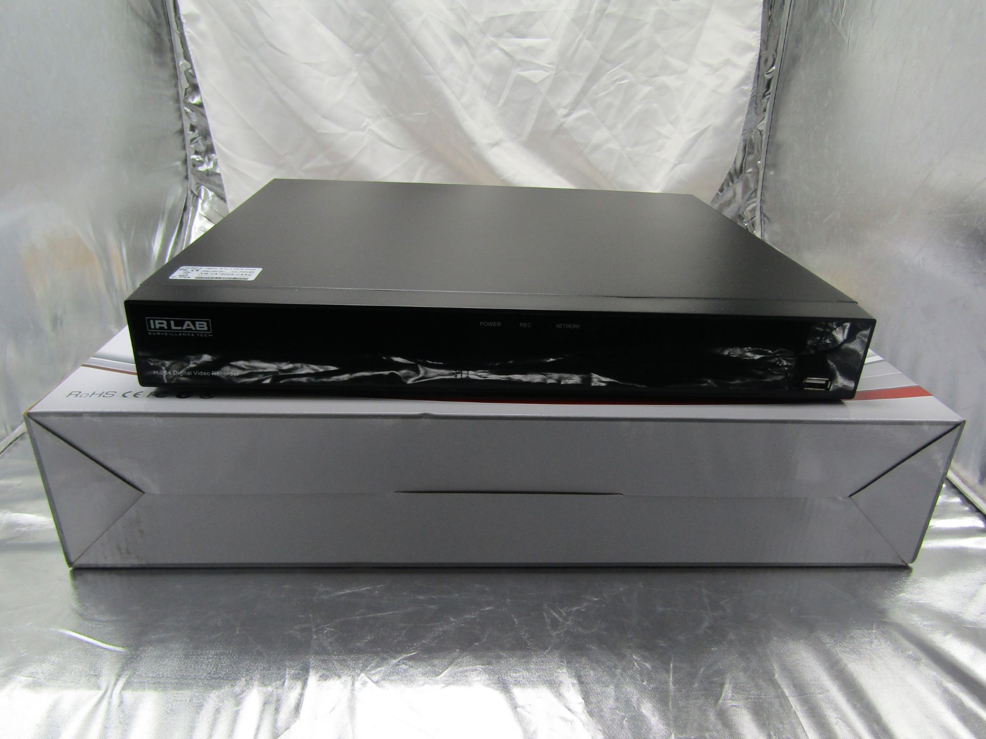 IR LAB 16 Channel 1080p 5 in 1 HD DVR. Model: VR-HA1602G - Untested