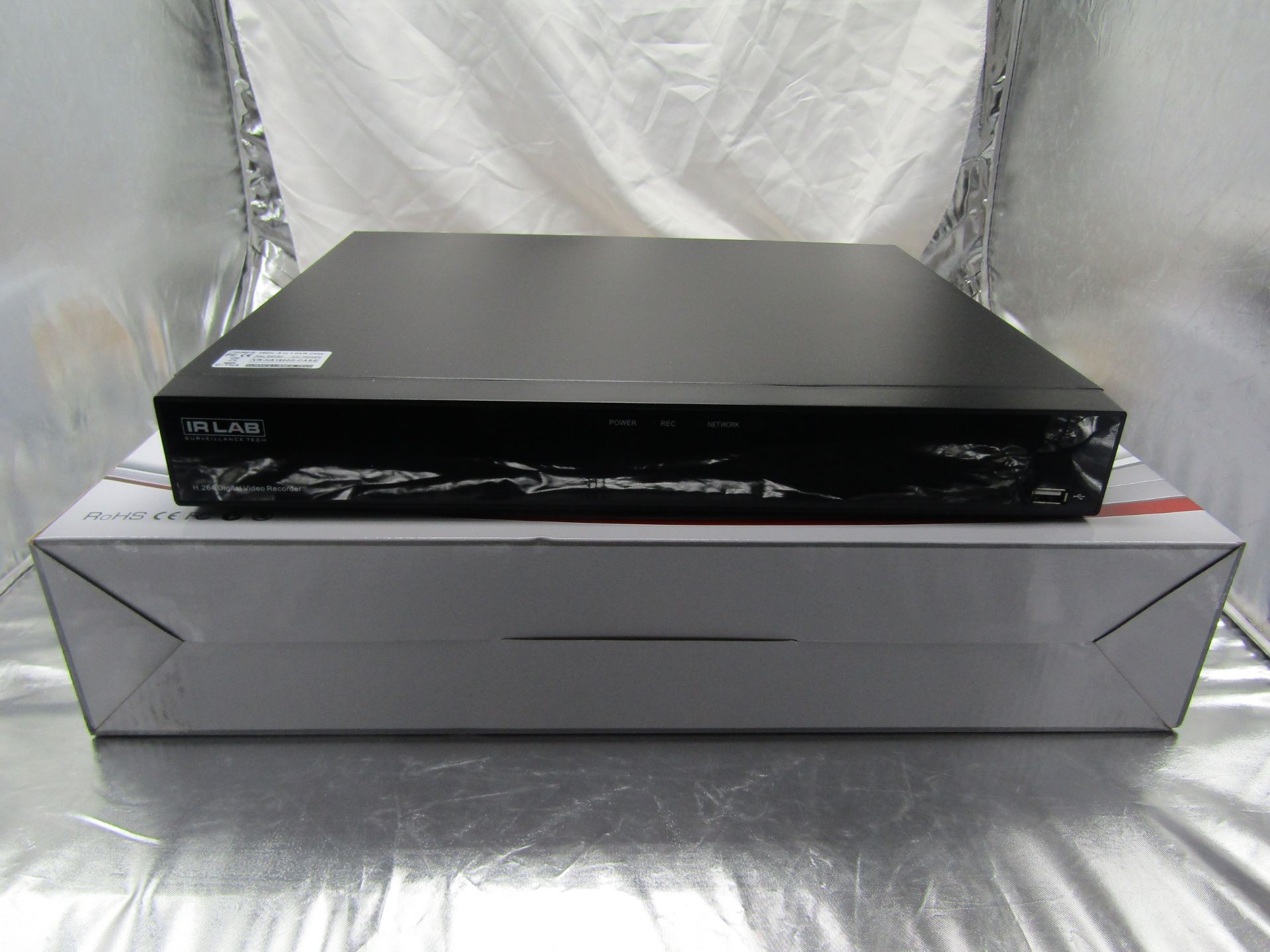 IR LAB 16 Channel 1080p 5 in 1 HD DVR. Model: VR-HA1602G - Untested