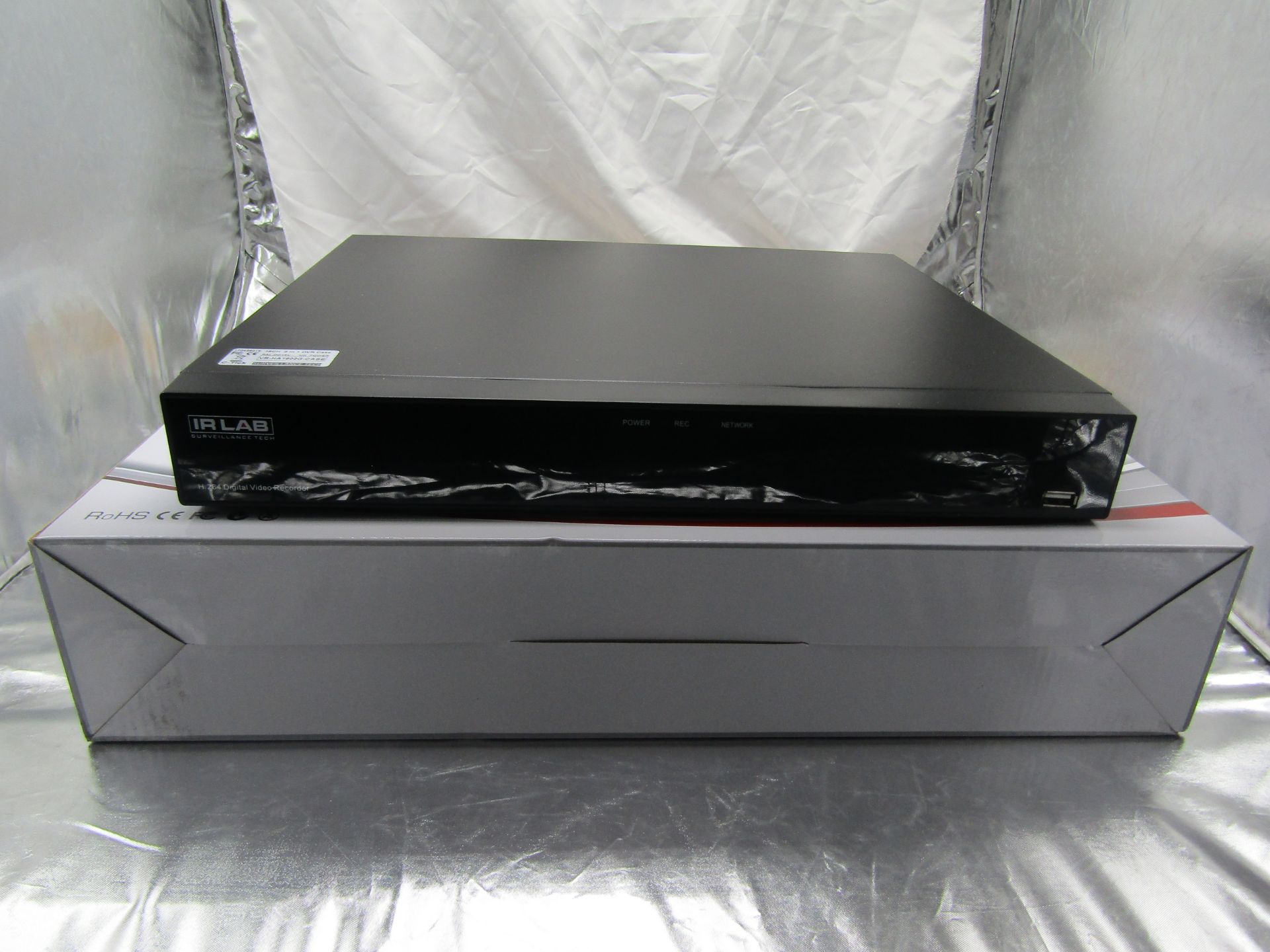 IR LAB 16 Channel 1080p 5 in 1 HD DVR. Model: VR-HA1602G - Untested