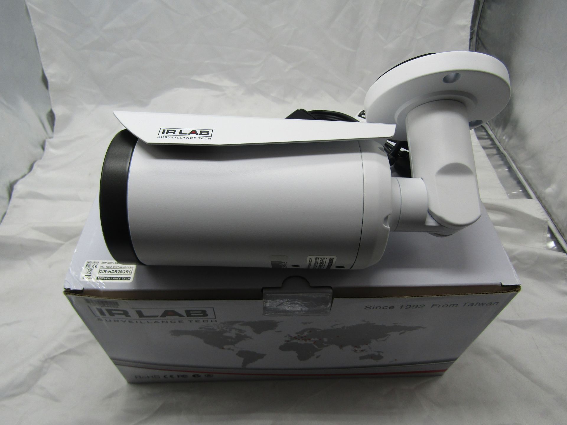 IR LAB 2mp CCTV Camera DC12V. Model: CIR-HDR28GRC - Untested