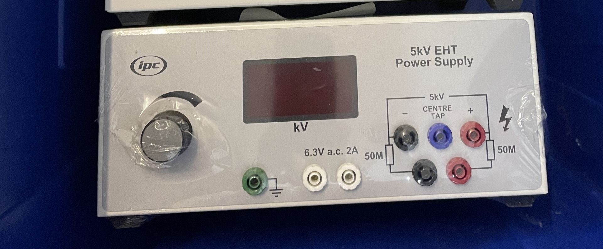 IPC Adjustable High Voltage Power Supply 100V to 5kV with Fillament Supply