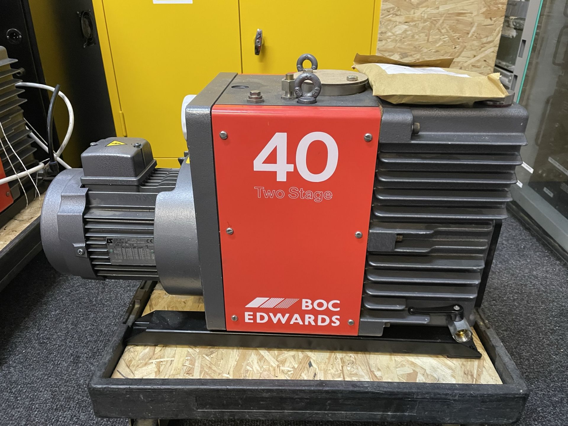 Edwards E2M40 Rotary Vacuum Pump 3-Phase (stored offsite Oldham, see viewing details)