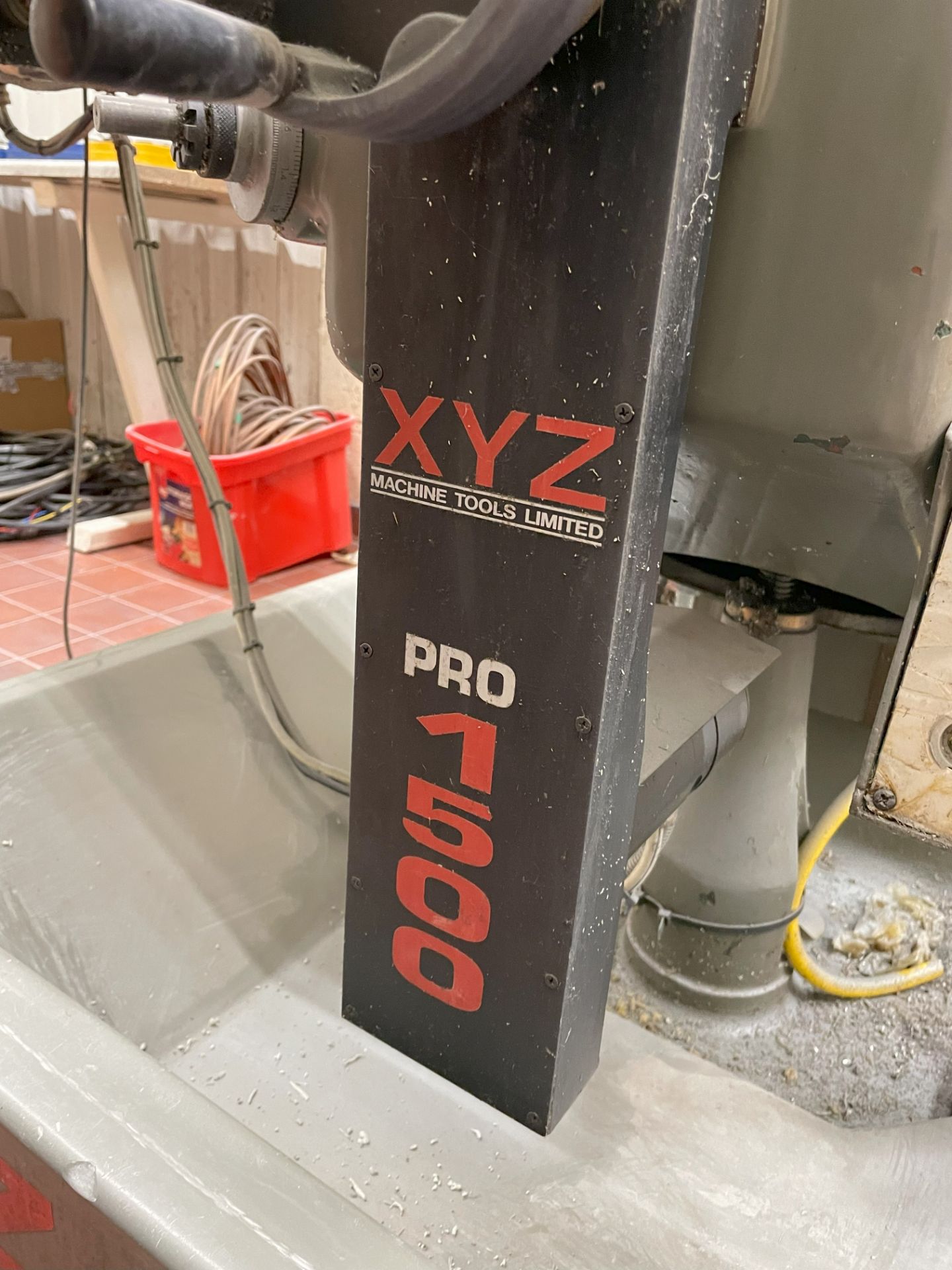 XYZ Pro CNC 1500 Milling Machine with accessories - Image 3 of 9