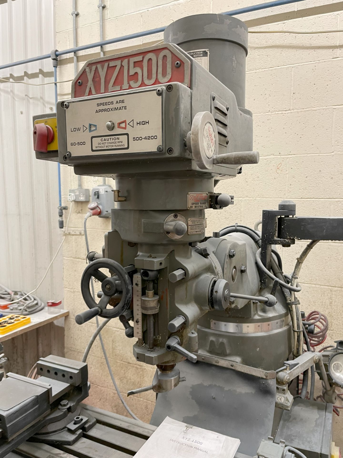XYZ Pro CNC 1500 Milling Machine with accessories - Image 4 of 9