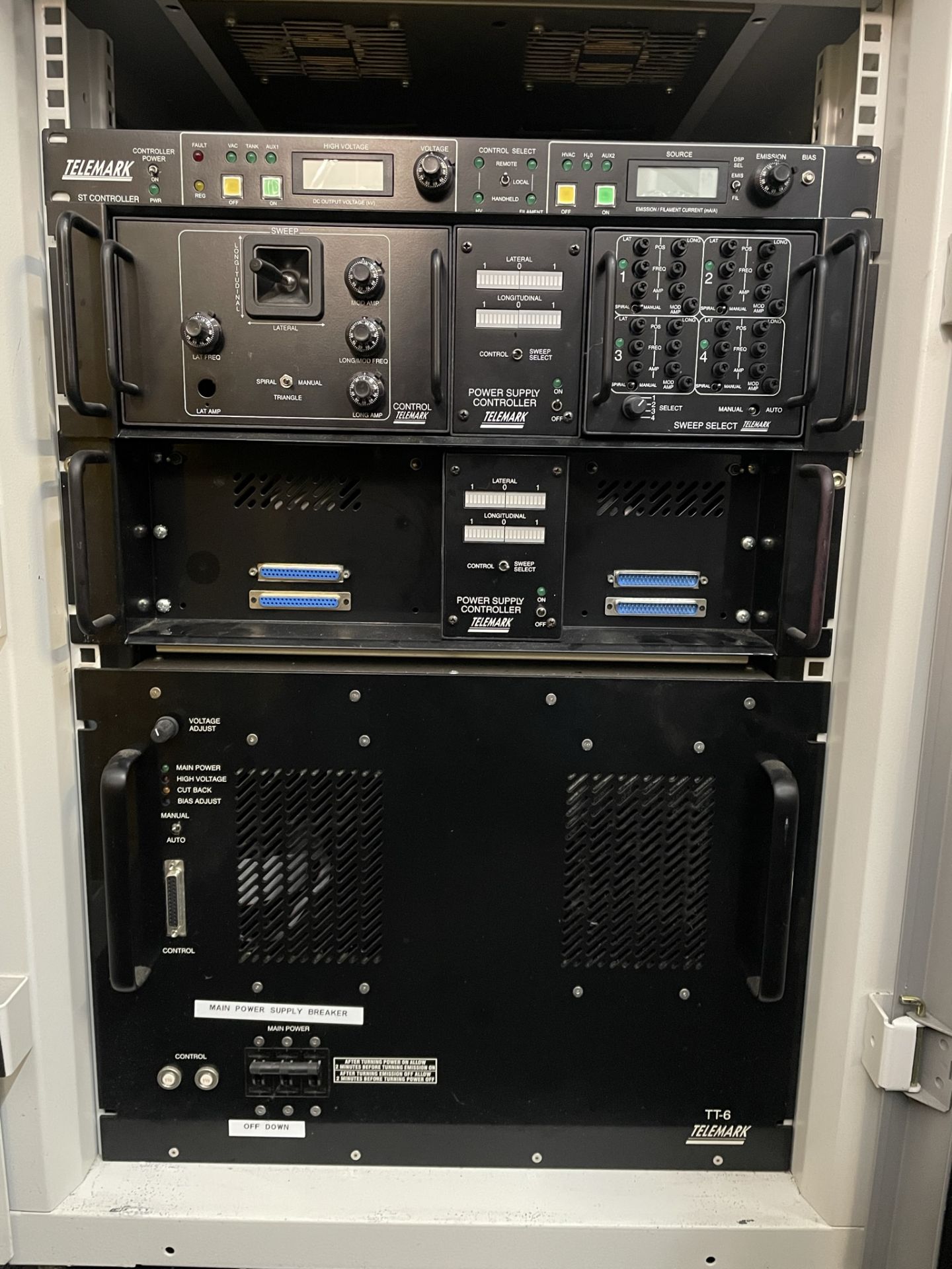 Telemark TT-6 Direct Current Regulated Constant High Voltage Power Supply (stored offsite Oldham, se