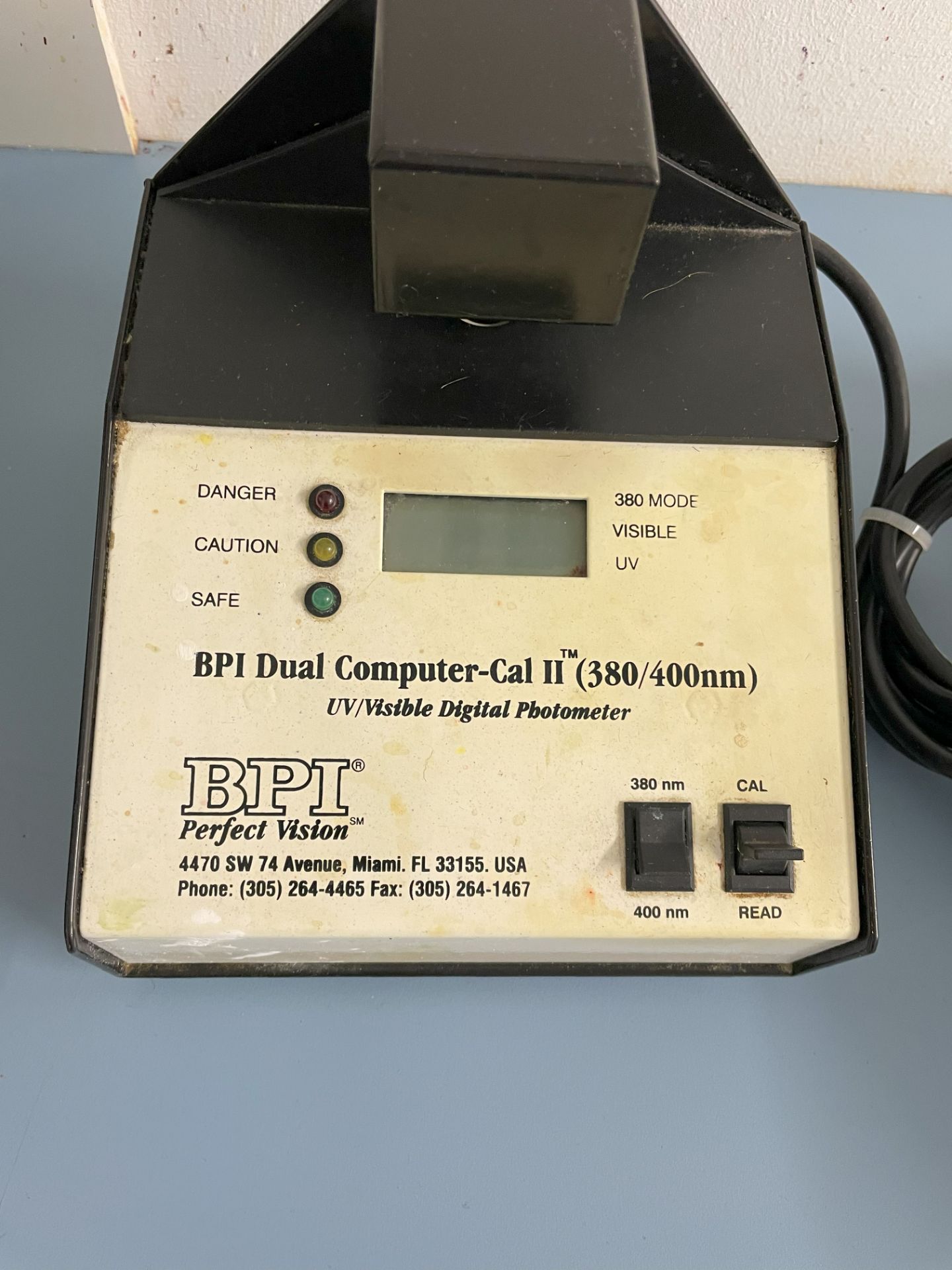 BPI Dual Computer Cal II UV Visible Light Photometer