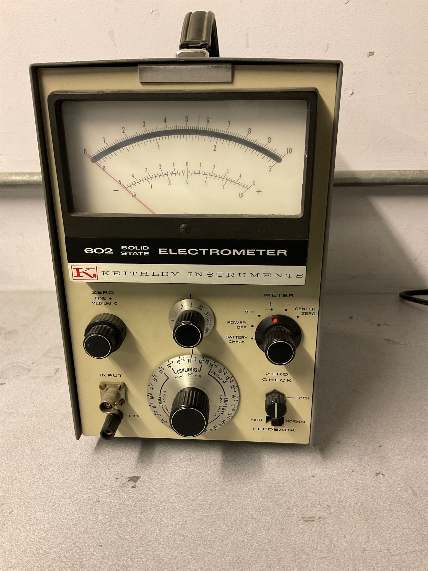 Keithley 602 Electrometer
