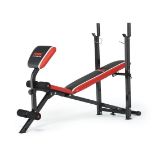 Sweatband York Warrior 2 in 1 Folding Barbell and Ab Bench with Curl RRP 89.00 About the Product(