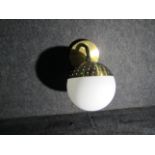 Chelsom - Black & Brass Orb Wall Light - OR/41/W1 - New & Boxed.