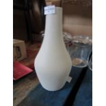 CharpterB - White Speckled Vase - New.