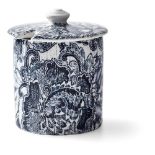 Ralph Lauren Home Sugar Pot 9 X 10cm - 284 Ml Ralph Lauren Home Burleigh - Faded Peony Indigo RRP 65